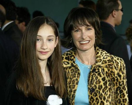 Lolita De Palma with her mother, Galen Anne Hurd